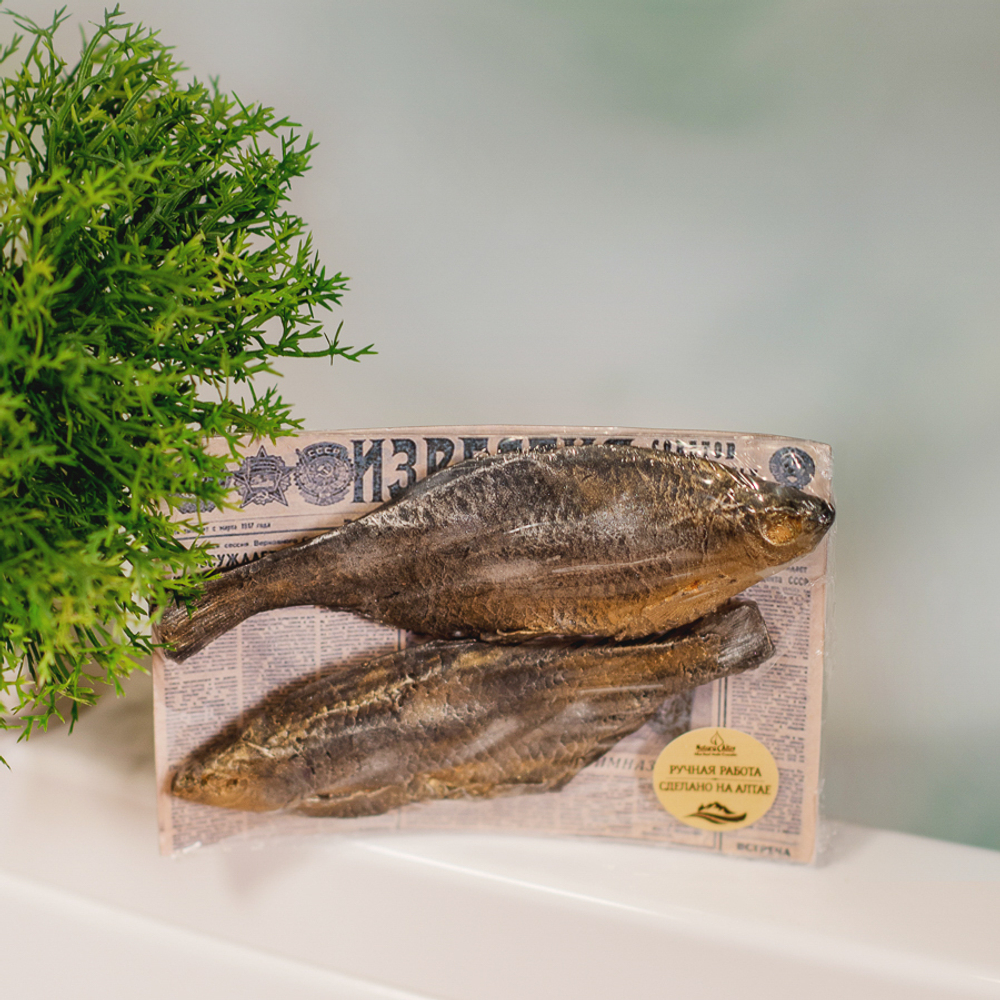 Вобла на газете из мыла ручной работы