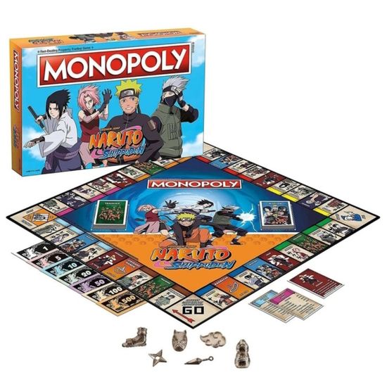 Настольная игра Монополия Naruto (Наруто) на английском языке
