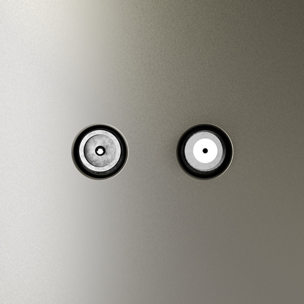 Розетка телевизионная встраиваемая VOLTUM S70 оконечная TV+SAT, (шелк)