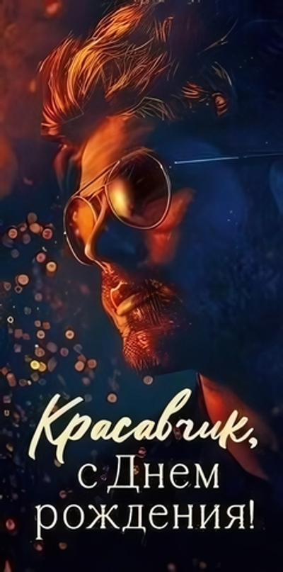 Конверт для денег "Красавчик, с Днем рождения!" 70936 (Открытая планета)