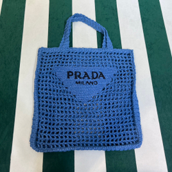 Prada Crochet Tote Bag