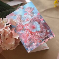 Открытка «С Днём рождения» — утончённые цветы и тёплое поздравление внутри