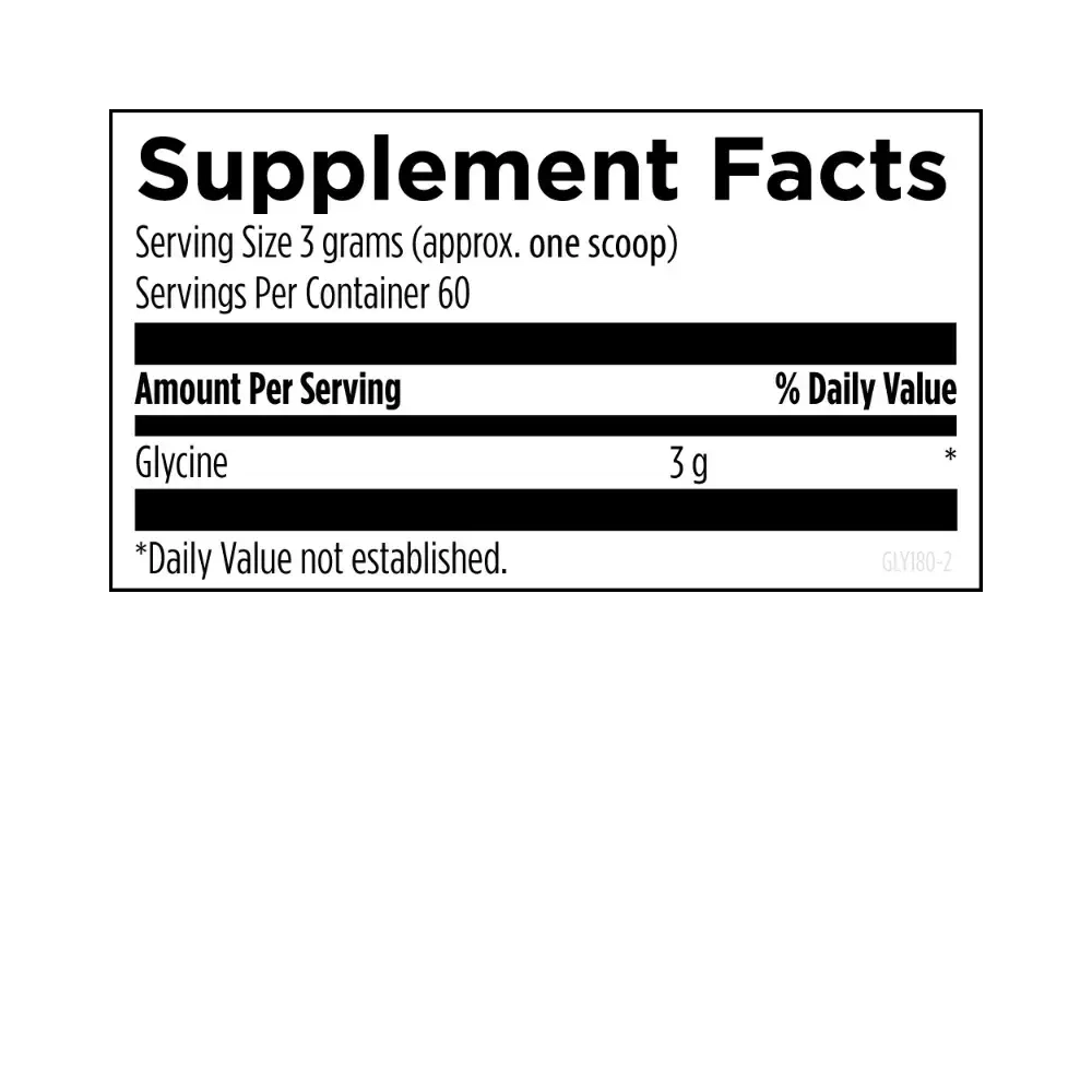 Designs For Health - Glycine Powder - 180 gr