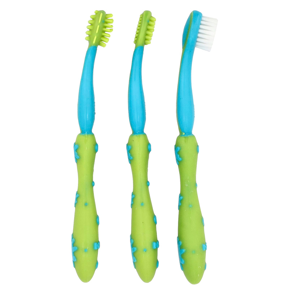 Dr. Talbot's, Набор для ухода за полостью рта, 4-этапная система, от 0 месяцев, набор из 4 предметов