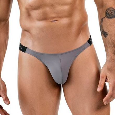 Мужские трусы брифы серые Clever Moda TOKIO BRIEF 186713