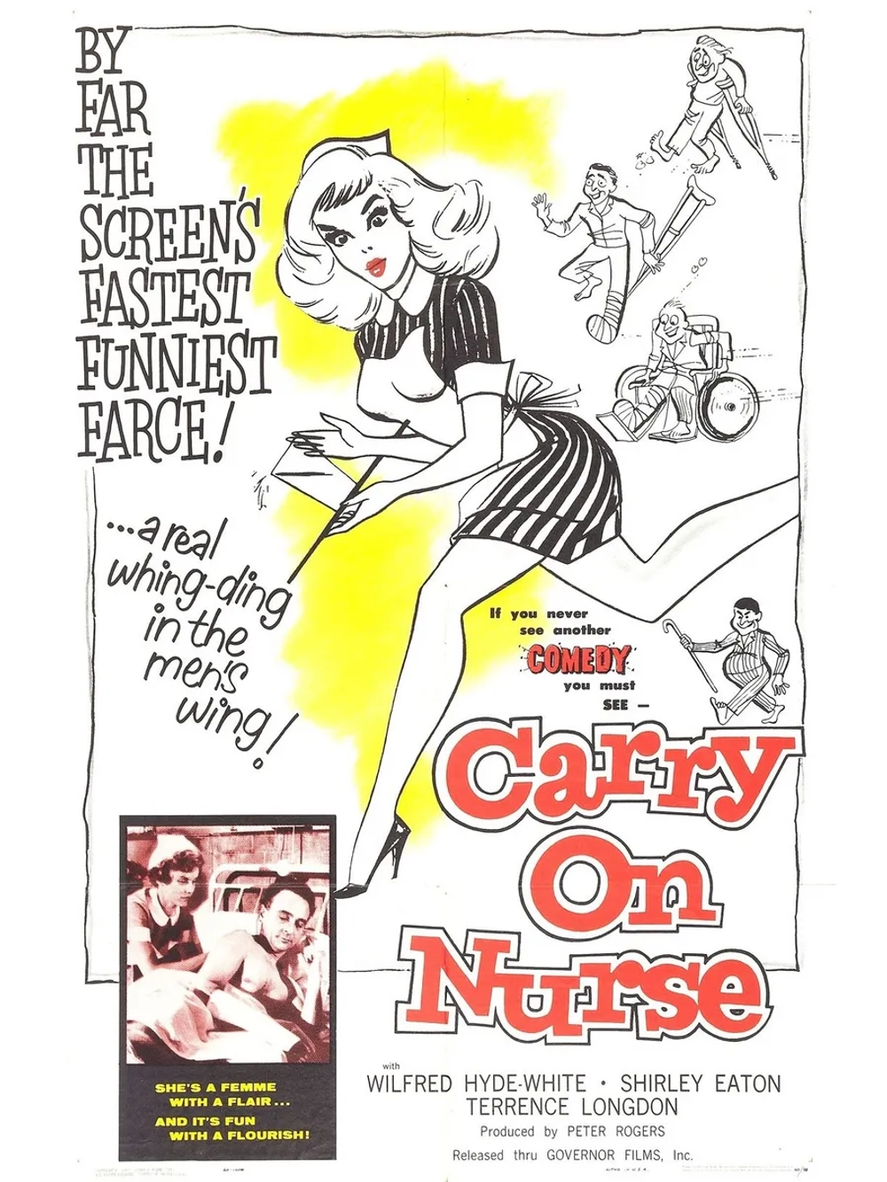 Так держать, медсестра! (1959) (DVD-R)