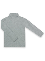 Водолазка для мальчиков 011_ШБ дл.рукав, серый меланж р.122 (Батик)