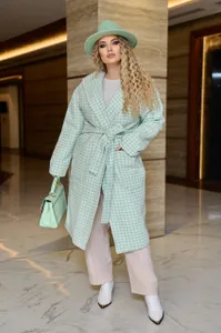 Пальто утепленное с капюшоном УК- 5672-2 Fabrika