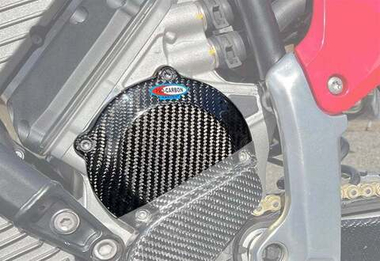 PRO-CARBON RACING Stark VARG Case Cover – Left – MX + EX SF-CC-02