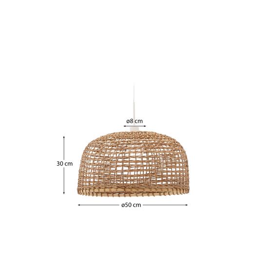 Dakira Абажур подвесного светильника из ротанга  Ø52 см