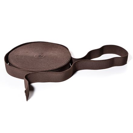 Резинка башмачная 20мм, коричневый