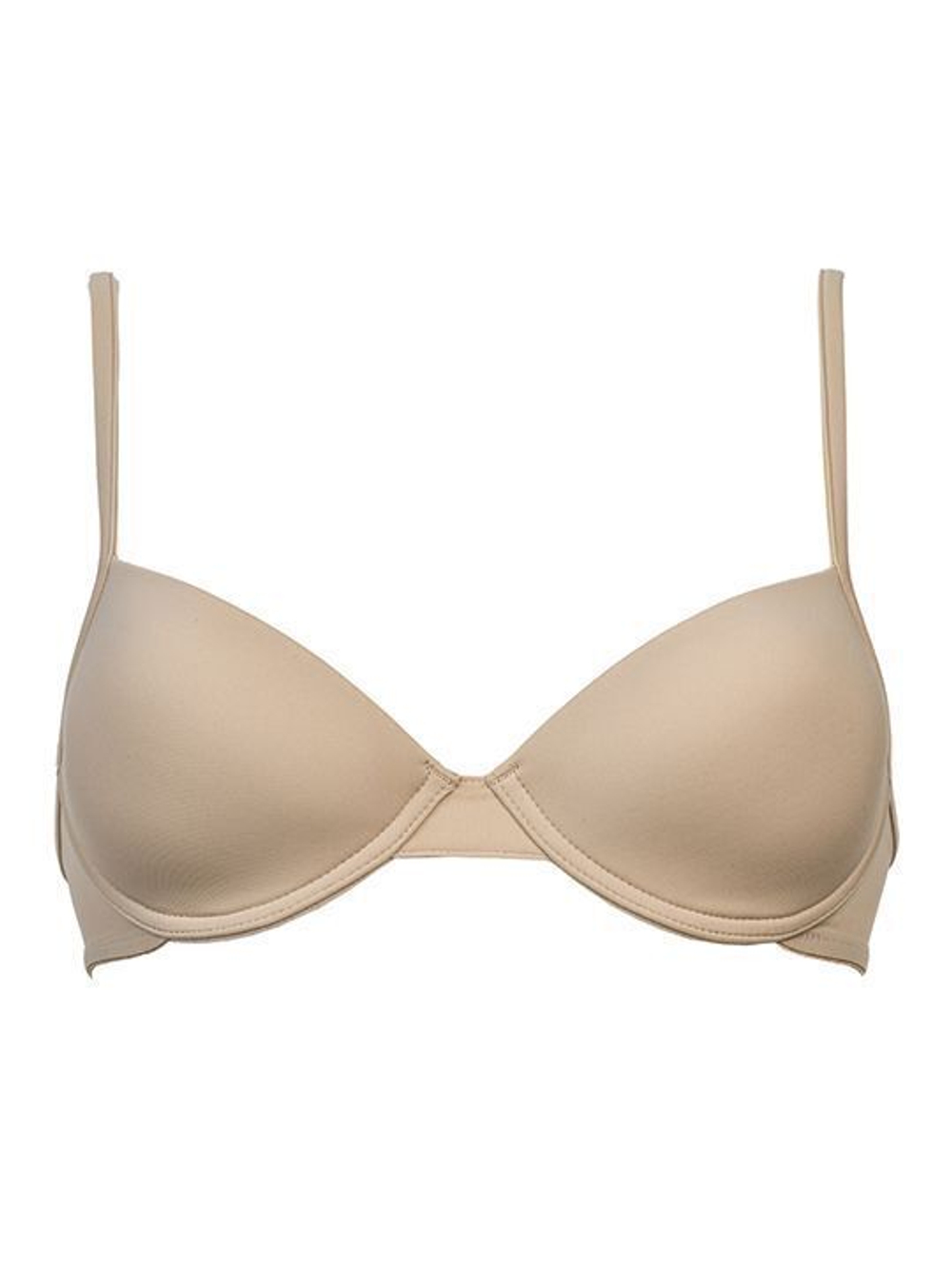 Бюстгальтер-балконет с формованной чашкой (Размер: 5B) (Цвет: телесный)