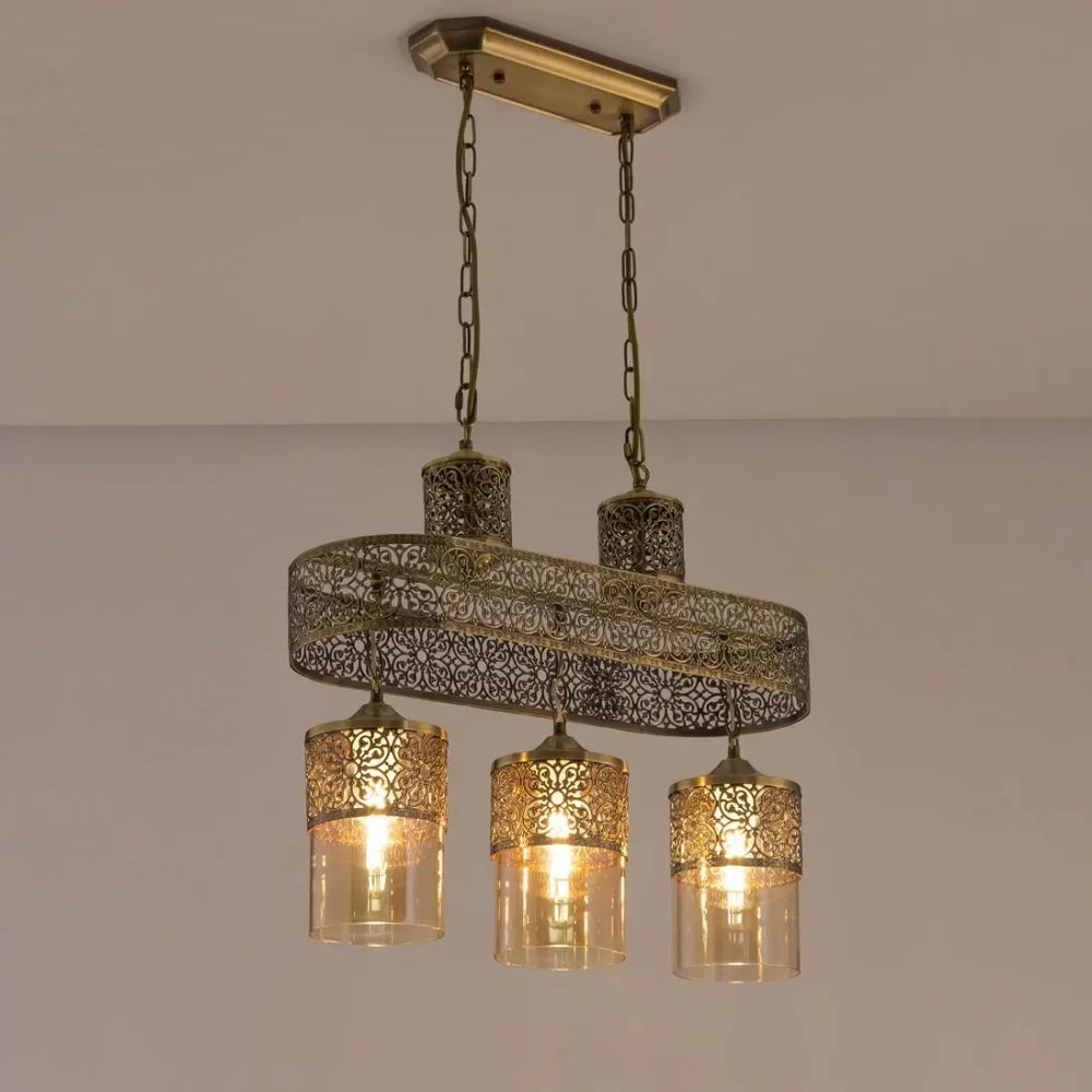 Citilux Эмир CL467233 Люстра подвесная Бронза