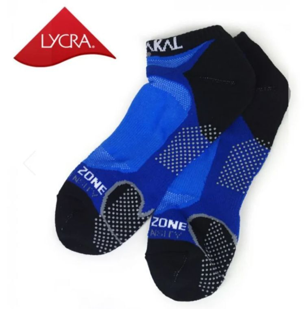 Karakal X4 SPORTS Trainer Socks X1 SIZE UK 7 - 13 Black/Yellow