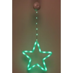 Фигура светодиодная «Звезда» 28х28 см (батарейки 3 ААА), 12 реж, Мультицвет