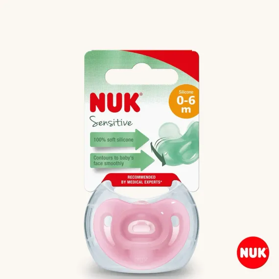 Пустышка Nuk силикон ортодонтическая 1 шт.