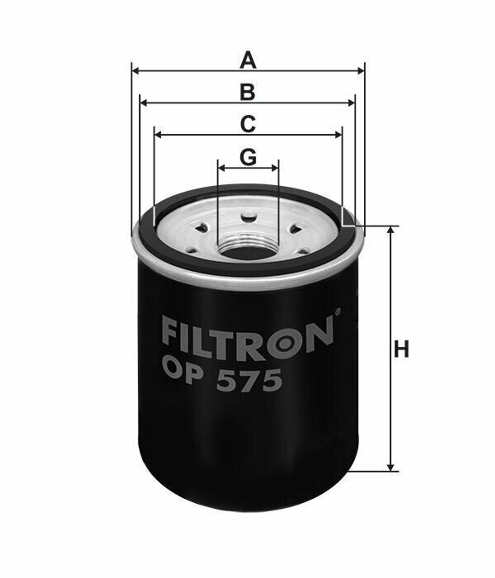 C-415  FILTRON  OP575 Фильтр масляный