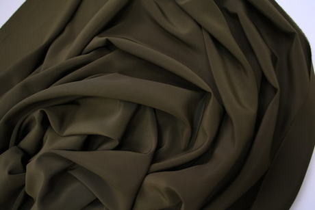 Креп плательный болотный