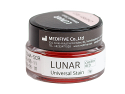 Lunar (Лунар) универсальный краситель для керамики CHERRY RED (5г)