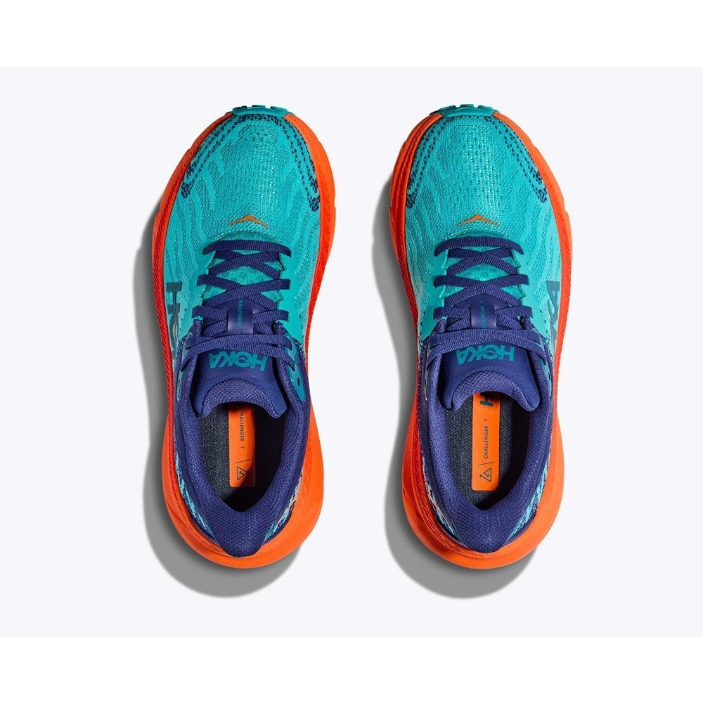 Кроссовки женские HOKA W CHALLENGER ATR 7 WIDE Ceramic / Vibrant Orange