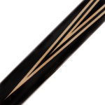 Бильярдный кий для русского бильярда Vantex Феникс №2 (черный граб), двухсоставной