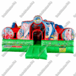 Коммерческий надувной батут "Царство морских зверей", 5*5*2.8 м