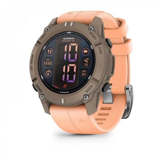 Garmin Descent G2 Paloma — дайверские смарт-часы с розовым ремешком