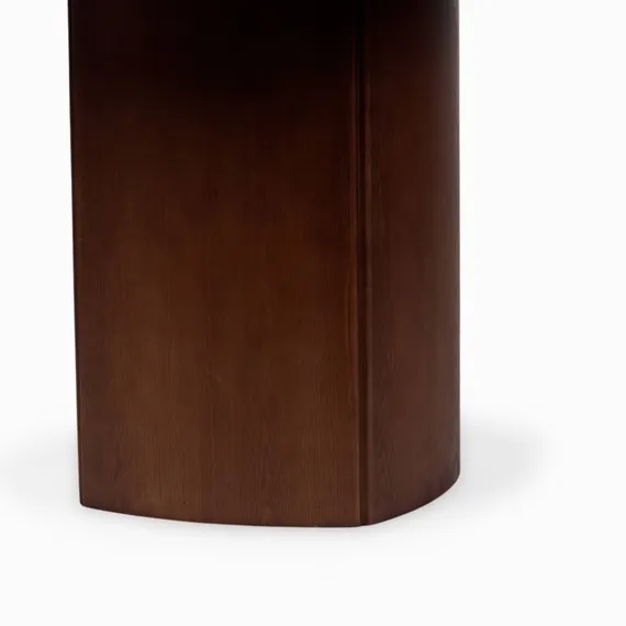 Обеденный стол Addy Ø120 см, белый камень