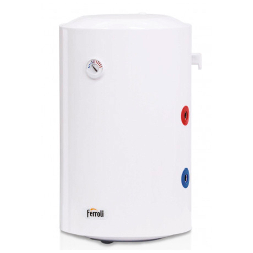 Бойлер косвенного нагрева Ferroli PTO 150 V (9 кВт) настенный, с одним змеевиком и ТЭНом
