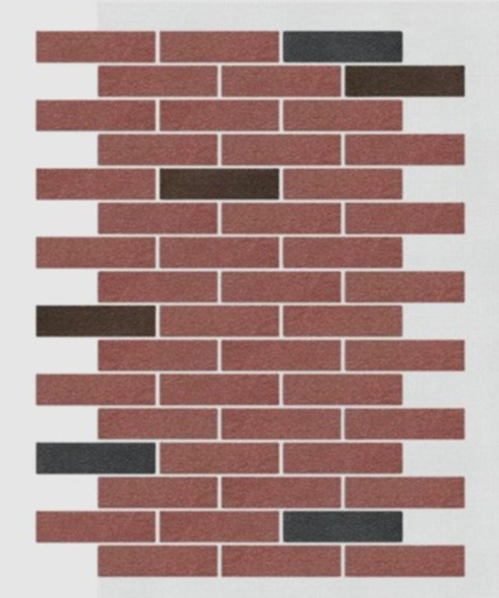 АМК фасад кирпич микс 432