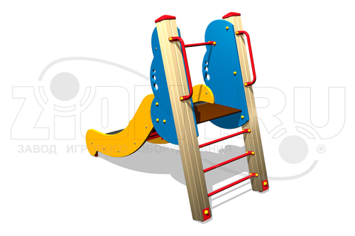 Детская горка «Волна H=650»