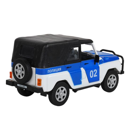МОДЕЛЬ МАШИНЫ 1/24 УАЗ-469 ПОЛИЦИЯ