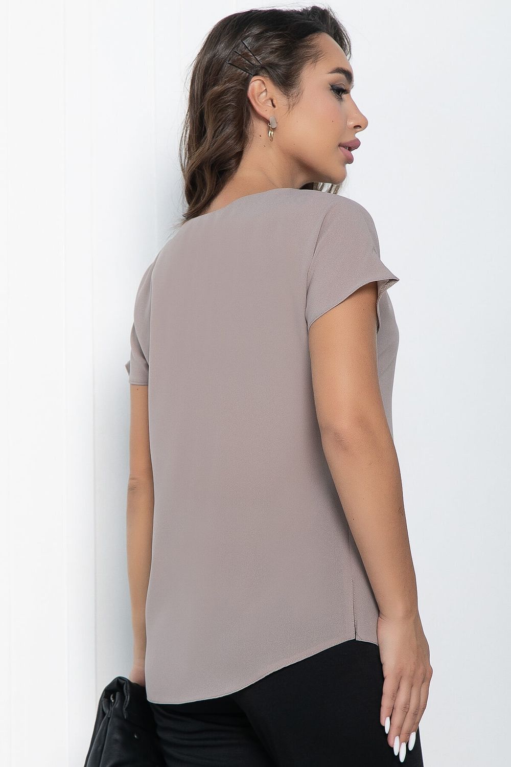 Блуза Ника (бежевая) Б10955 LT Collection (Акция)