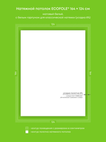 Натяжные потолки 8.1 м2, 1.2 м2, 2 м2, 15.6 м2, 3.6 м2