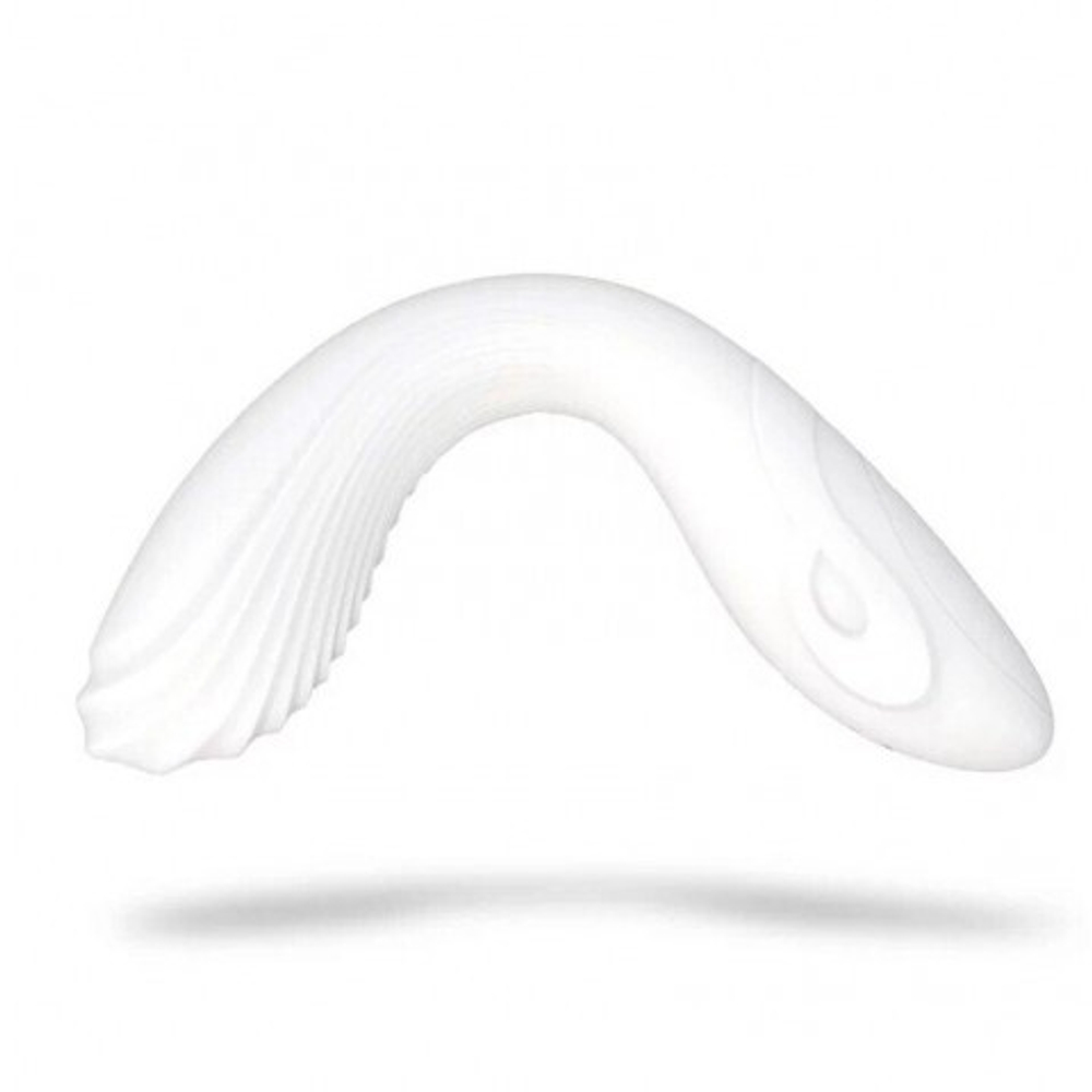 Гибкий, изгибающийся вибратор для точки G - DryWell G-Spot, белый