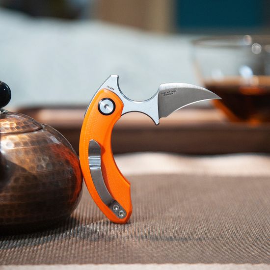 Нож Bestech BG52C-1 Strelit с клинком из стали Sandvik™ 14C28N, рукоять G10