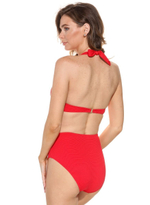 Однотонный купальник Daiquiri: формованный лиф и высокие плавки (Размер: B/XL) (Цвет: черный)