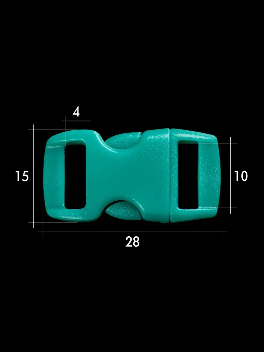 Фастекс пластиковый 10 мм - 100 штук