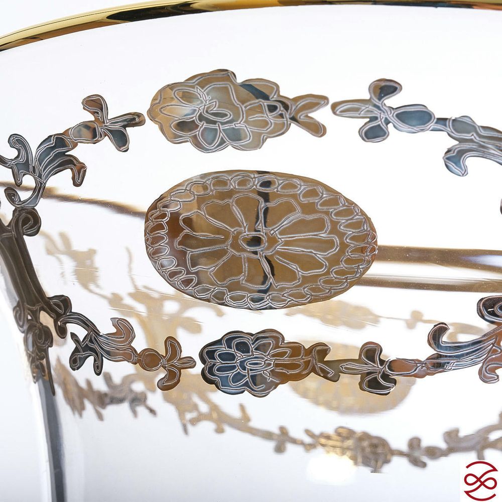 Конфетница золото TIMON