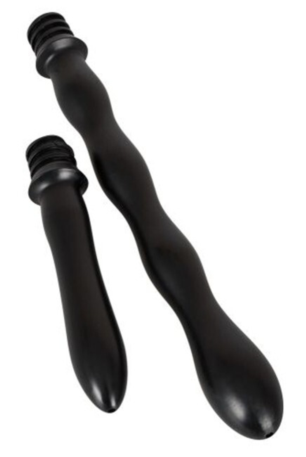 Набор для подготовки к анальному сексу для душа Shower me Deluxe (Цвет: черный с серебряным)