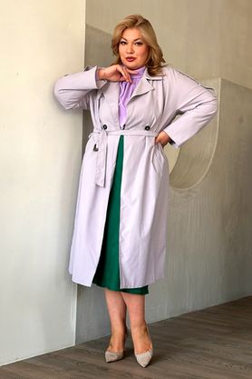 Цена на Тренч-2558 больших размеров