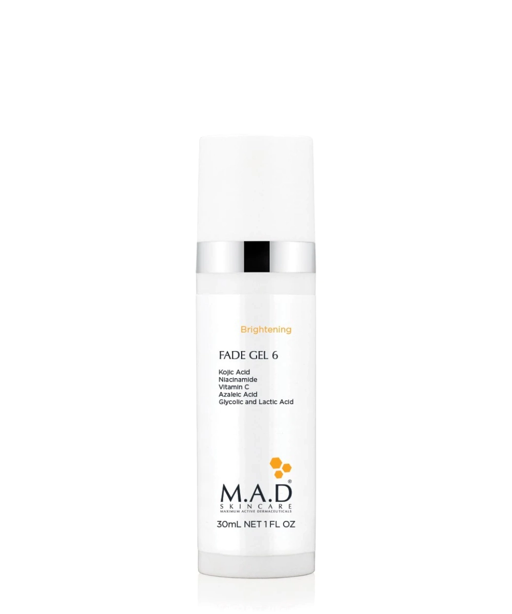 M.A.D. Fade Gel 6 | Суперактивная сыворотка для осветления нормализации тона кожи, 30 мл