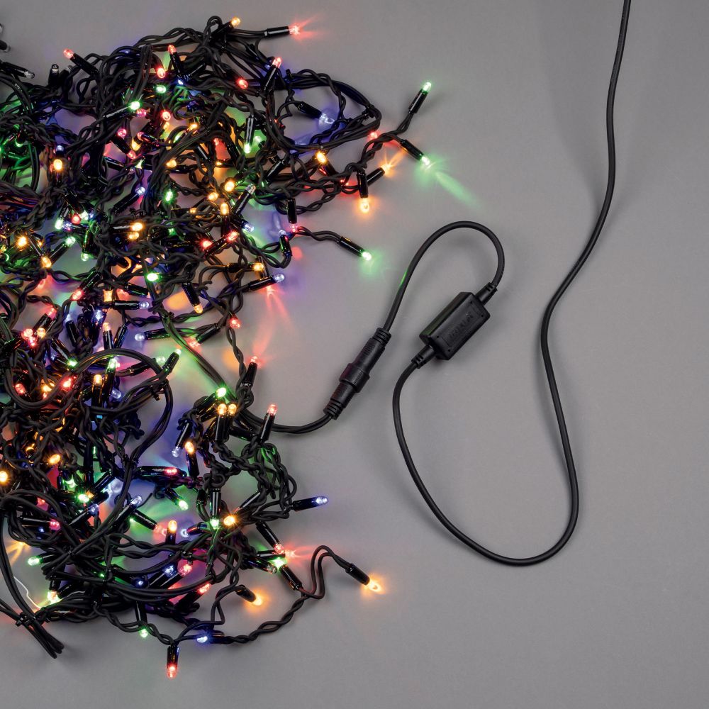 UCX-F90 P-1.5M-BK Провод питания для гирлянд серии F90PRO. 1.5м. Статика-мерцание. IP67. Черный. ТМ Uniel