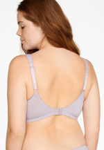 Бескаркасный бюстгальтер с бесшовными формованными чашками на поролоне (Размер: 75B) (Цвет: бордовый)