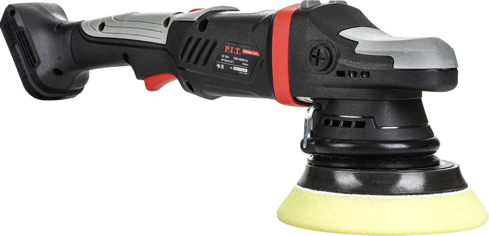 Шлифмашина полировальная P.I.T. PPO20H-125A аккумуляторная Solo