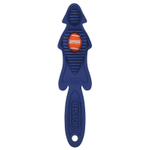 Игрушка для собак JOYSER Slimmy Большая шкура лисы из резины c мячом-пищалкой M/L синяя, 45 см