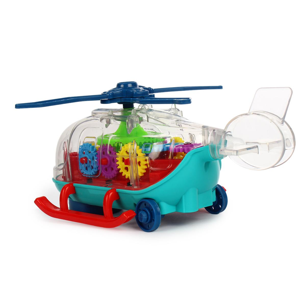 Вертолет на бат. 24см, коробка 8819