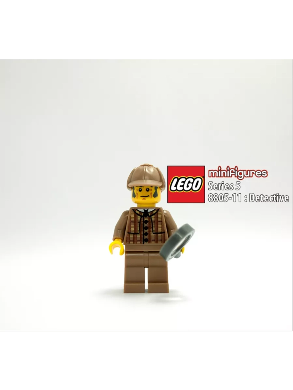 LEGO Минифигурки 5 серия 8805 Sherlock (Детектив)