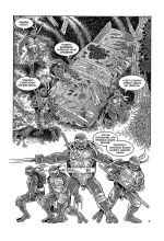 Комикс Классические Черепашки-Ниндзя. Оттенки серого