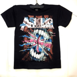 Футболка тайланд Asking Alexandria британский флаг в глотке (XS)